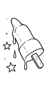 desenho de foguete para colorir e imprimir