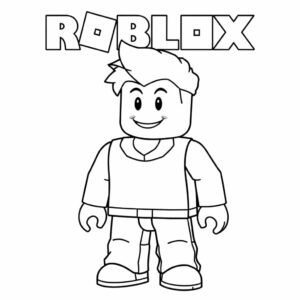 coloriage magique roblox