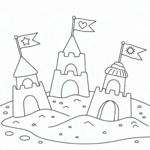 disney kasteel kleurplaat