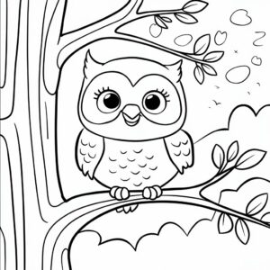 comment dessiner un hibou