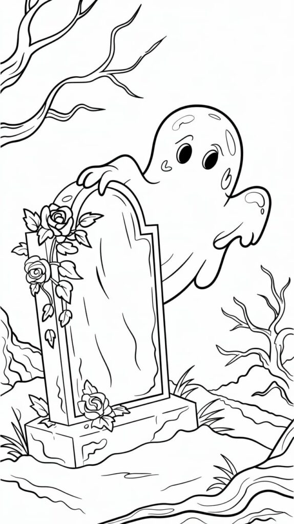 spooky cute coloring book pdf