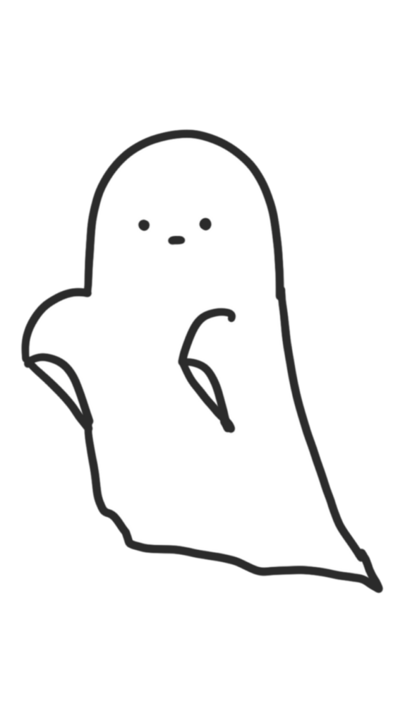 spooky haunted house coloring page