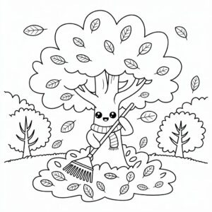 tekeningen van bomen