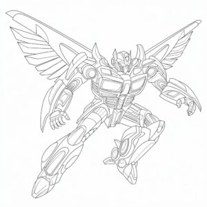 disegni da colorare transformers