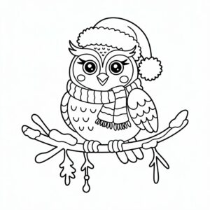 dessin hibou realiste