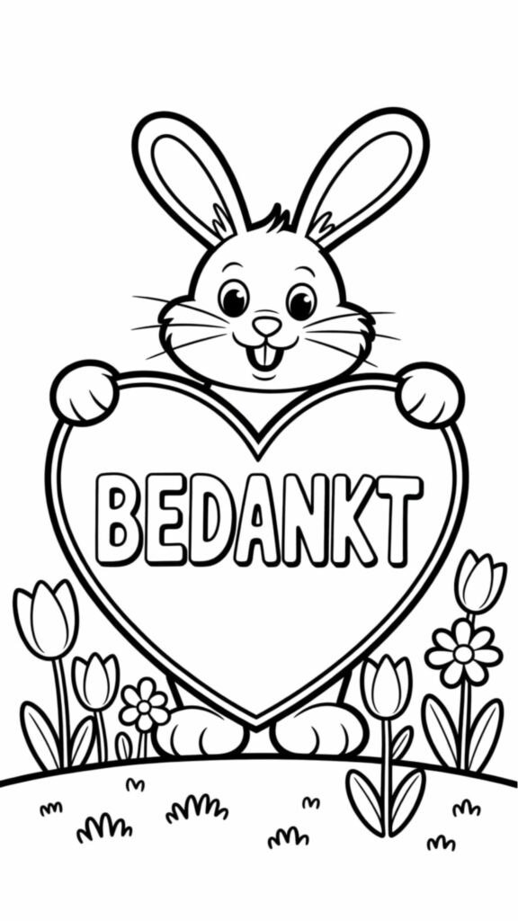 Bedankt Kleurplaten Gratis Printen Voor Kinderen