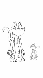 CatNap Kleurplaat Gratis