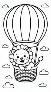 Tier auf dem Heißluftballon PDF kostenlos