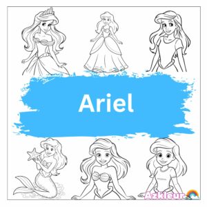 Ariel da Colorare
