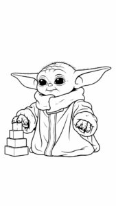 baby yoda tekenen makkelijk