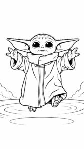 baby yoda tekening makkelijk