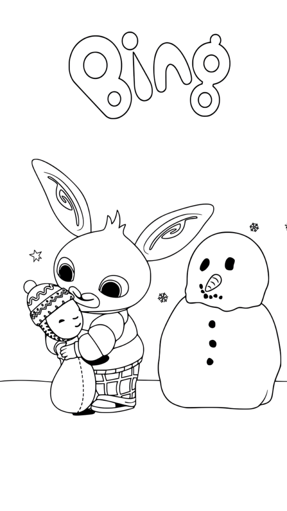 bing kleurplaat gratis