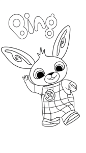 bing konijn tekening