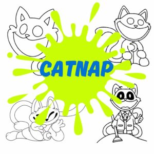 Coloriage CatNap