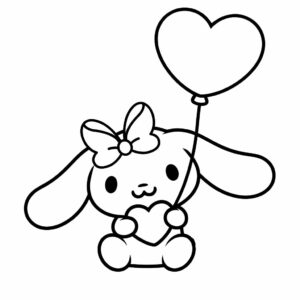 coloriage sanrio cinnamoroll