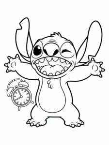 coloring books stitch