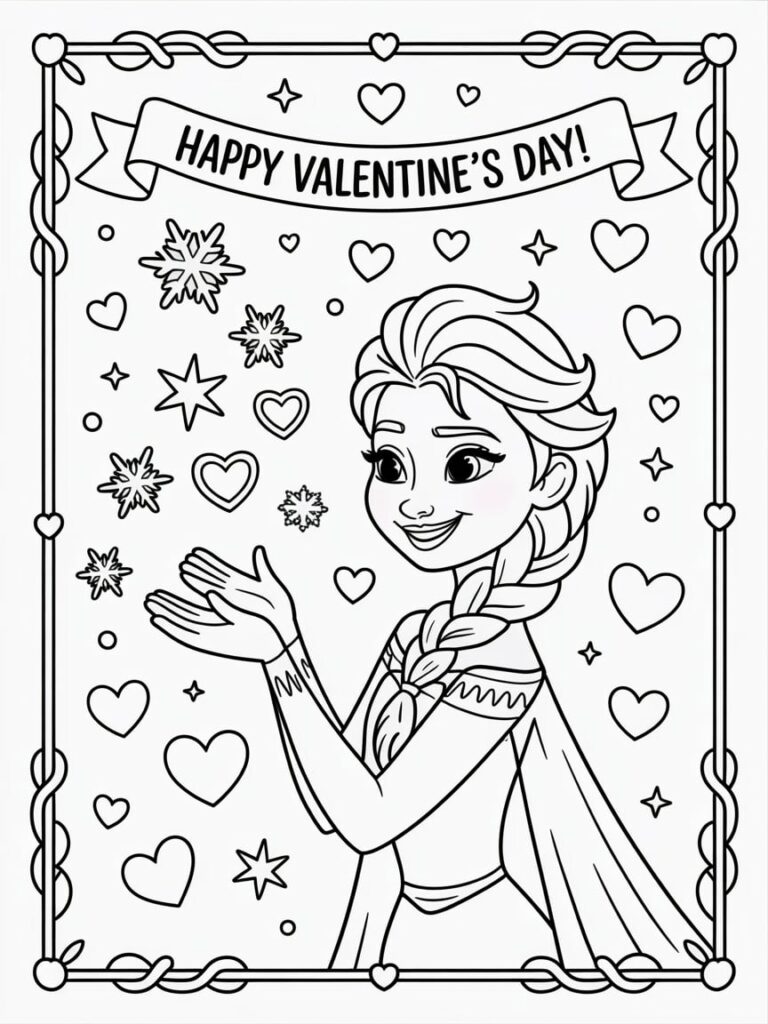 elsa coloring books