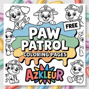 Paw Patrol Kleurplaat