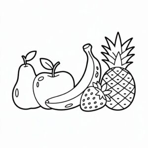 fruit tekenen moeilijk