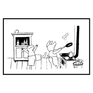 kikker in de kou kleurplaat