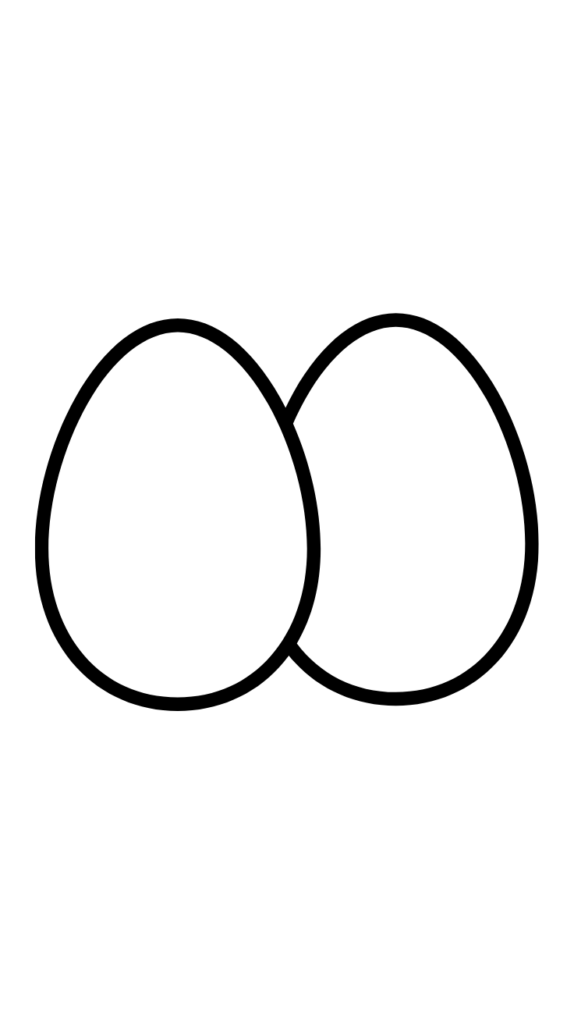 imagens de ovo para colorir