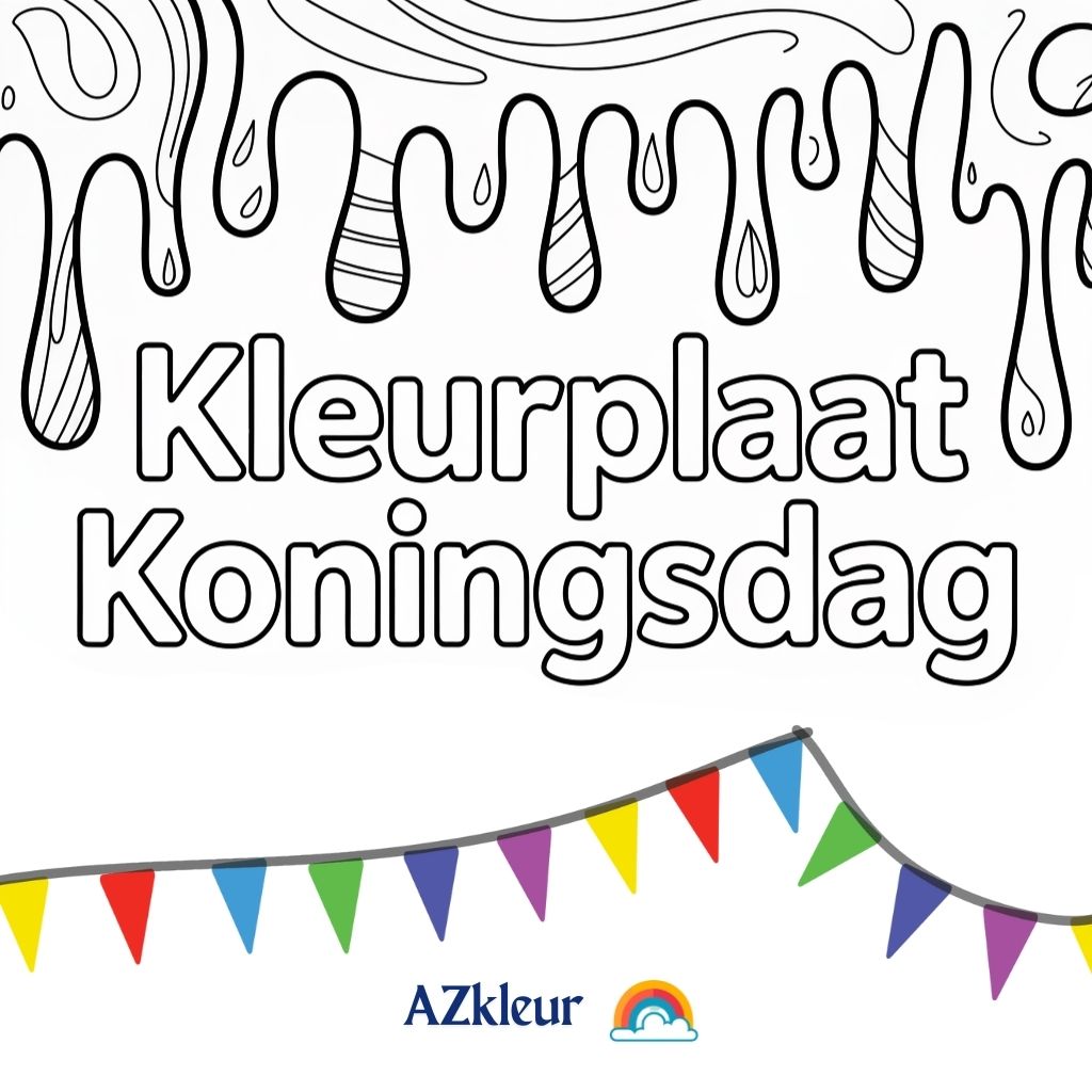 kleurplaat koningsdag feature