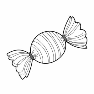 Şeker Boyama Sayfaları