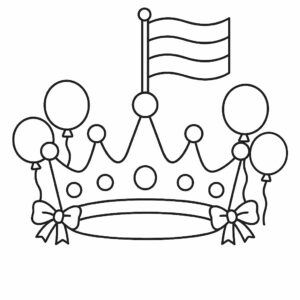 kleurplaten koningsdag peuters