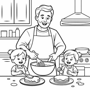 kleurplaten vaderdag