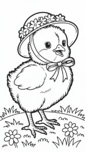 ausmalbilder küken kostenlos