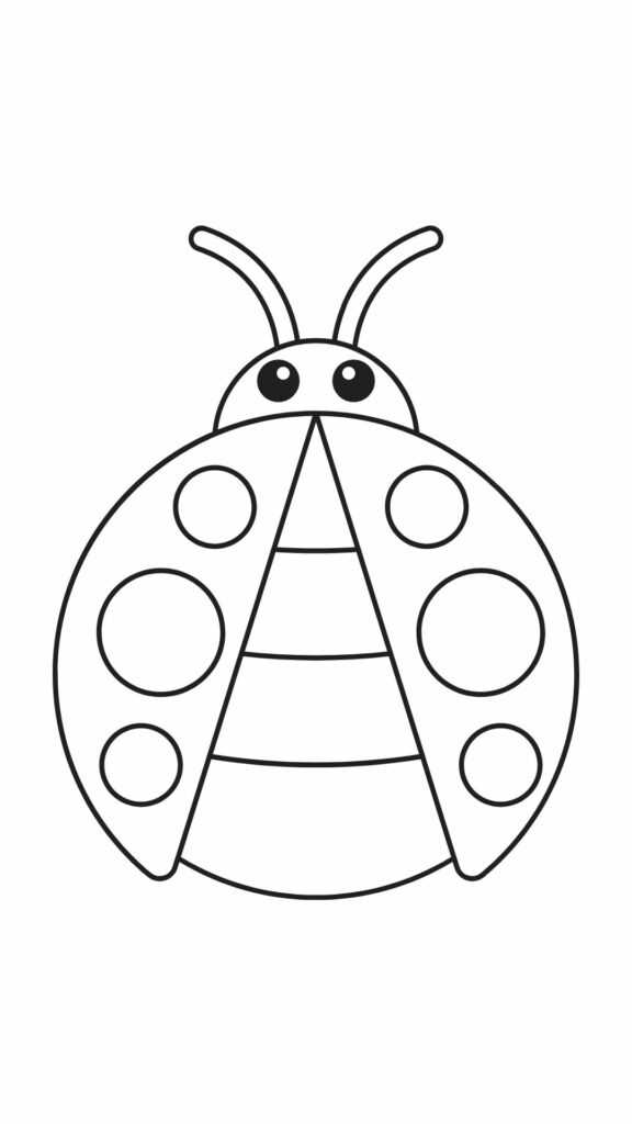 lieveheersbeestjes tekening