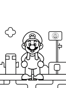 mario color sheet