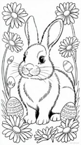 paashaas tekening makkelijk