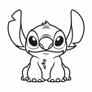 stitch coloring sheet