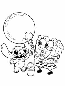 stitch coloring sheets