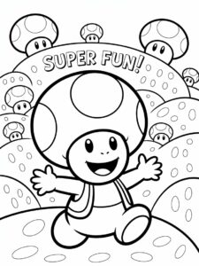 super mario coloring book dollar tree