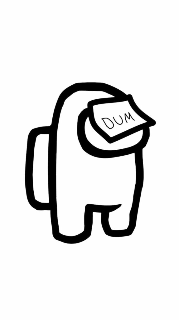 Beste Among Us kleurplaat voor kinderen