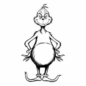 coloriage le grinch