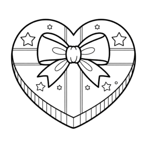 Regalo único: página para colorear en PDF