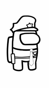 desenhos para colorir de among us