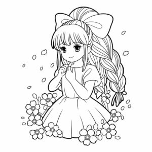 anime meisje tekenen