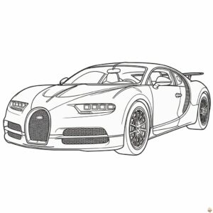 bugatti logo tekenen