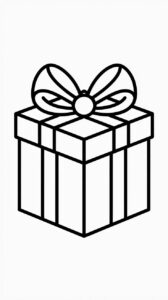 dibujo de regalo