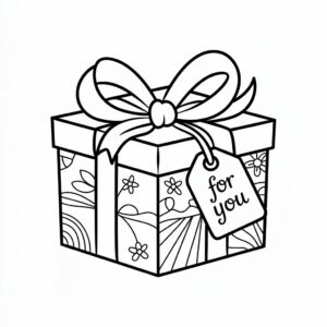 geschenke ausmalbilder