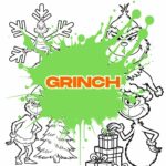 grinch kleurplaat ft