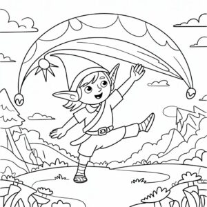 hoe teken je een elf