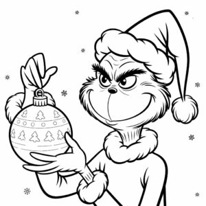 coloriage du grinch