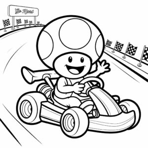 Värityssivu Mario Kart Wii