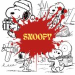 kleurplaat snoopy ft