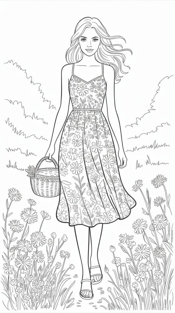 kleurplaat topmodel bff